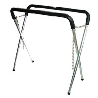 HIT95022 image(0) - High Teck Products 95022 Assembled Portable Workstand, 46 in H, 500 lb Load, Foam Padded Top and Tubing