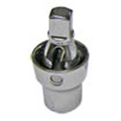 VIMUJ454 image(0) - VIM Tools 1/4 Inch Smooth 45 Degree U-Joint Socket Adapter 1/4 Inch Square Drive