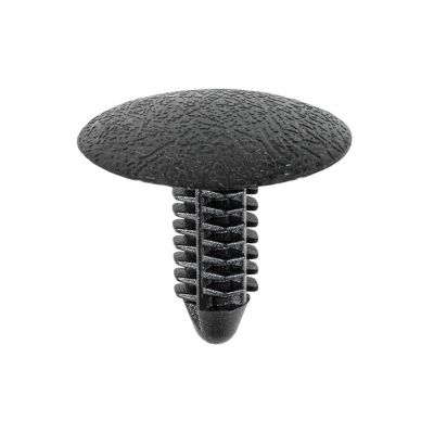 AVCAP15480 image(0) - AUVECO AP15480 Single Head Type 1 Trim Panel and Hood Insulation Retainer, 25 mm Dia Bottom Head, Nylon, Black