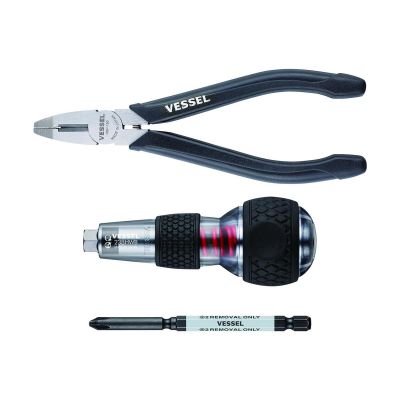 VES238HWB2PU image(0) - Vessel Tools Impact & Out Screwdriver & Screw Removal Kit
