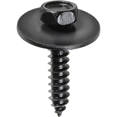 AVC15373 image(0) - AUVECO 15373 Hex Head Sems AB Point Tapping Screw, M4.2 x 1.41 mm x 20 mm L x 7 mm Across Flats, Phosphate