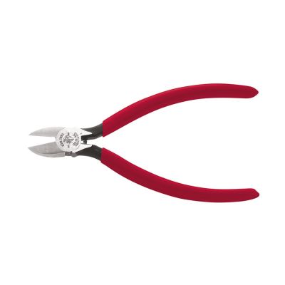 KLED2106C image(0) - Klein Tools Diagonal Cutting Pliers, Semi-Flush, 6-Inch