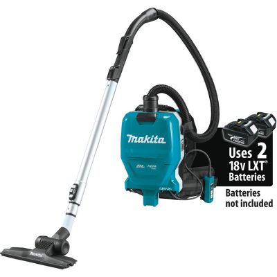 MAKXCV09Z image(0) - Makita 18V X2 (36V) LXT Lith-Ion Brushless Cordless 1/2 Gallon HEPA Filter Backpack Dry Vacuum Kit (5.0Ah)