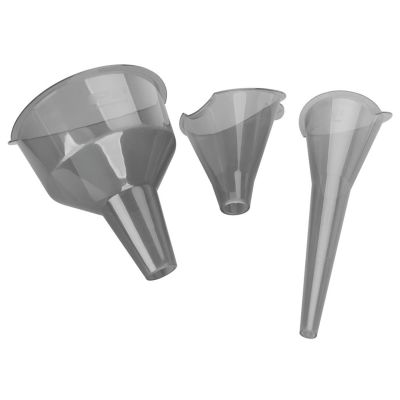 WLMW4053 image(0) - Wilmar Corp. / Performance Tool 3 pc. Clear View Funnels (1/2 pt & 1 qt)