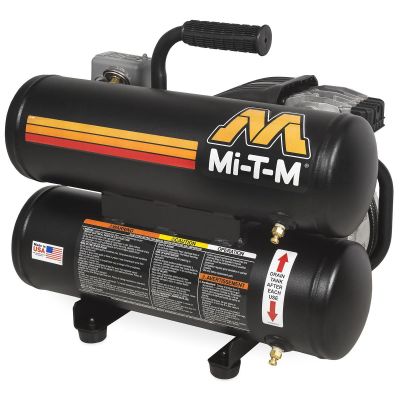 MTMAM1-HE02-05M image(0) - Mi-T-M 5&hyphen;Gallon Single Stage Electric Air Compressor  -AM1&hyphen;HE02&hyphen;05M
