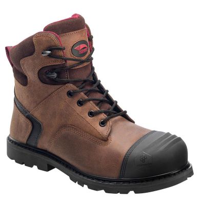 FSIA7542-8.5W image(0) - Avenger Spike Series - Men's Boots - Carbon Nano-Fiber Toe - IC|EH|SR - Brown/Black - Size: 8.5W