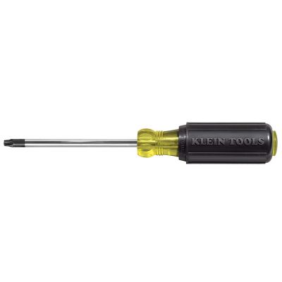 KLE19545 image(0) - Klein Tools T27 TORX&reg; Screwdriver, Round Shank, Cushion-Grip&trade;
