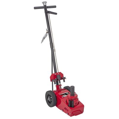 INT565F-7685 image(0) - American Forge & Foundry Axle Jack - 22 Ton Capacity - Air/Hydraulic - Spring Return - w/ 3 pc Ext Kit & 2 pc Handle and 1 in. Drive Impact Wrench