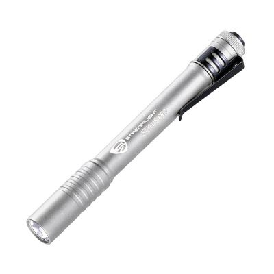 STL66121 image(0) - Streamlight 100 Lumen Stylus Pro Penlight - Silver - Clam - White LED