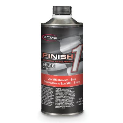 FNHFH416-4 image(0) - Finish 1 Automotive Refinish Products FH416-4 2-Component 2.1 VOC DTM Hardener, 1 qt Aerosol Can, Liquid