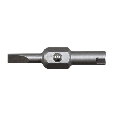 KLE13231 image(0) - Klein Tools Replacement Bits, 1/8-Inch Slotted and Schrader&reg;