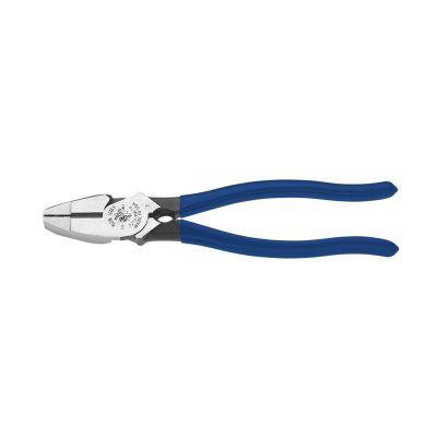 KLED2139NETH image(0) - Klein Tools Lineman's Bolt-Thread Holding Pliers, 9-Inch