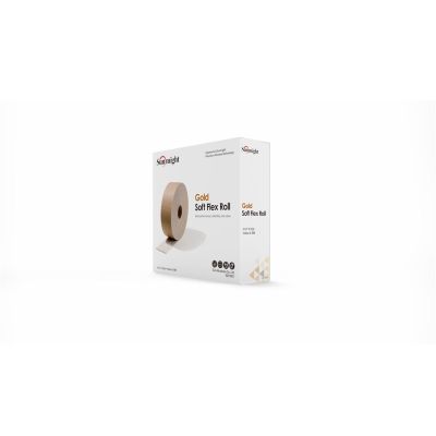 SUA32119 image(0) - Sunmight USA Corporation Gold 32119 Open Coated Soft Flex Roll, 4-1/2 in W x 27 yd L, P800 Grit, Premium Aluminum Oxide Abrasive