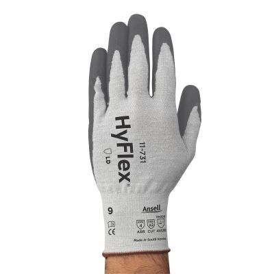 ASL11731090 image(0) - Ansell GLOVE HYFLEX 11-731 CUT RESIST SZ 9 12PK