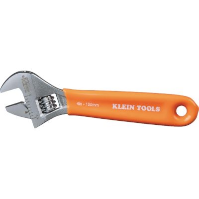 KLEO5064 image(0) - Klein Tools Extra-Capacity Adjustable Wrench, 4-Inch