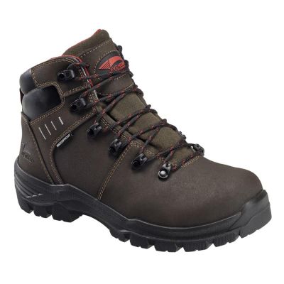 FSIA7402-8.5W image(0) - Avenger Foundation Series - Men's Boots - Carbon Nano-Fiber Toe - IC|EH|SR|PR|MT - Brown/Black -Size: 8.5W