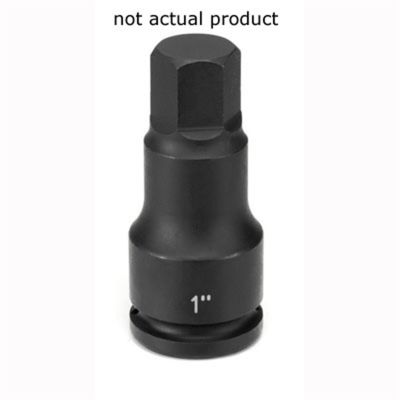 GRE3934F image(0) - Grey Pneumatic 3/4" Drive x 1-1/16" Hex Driver