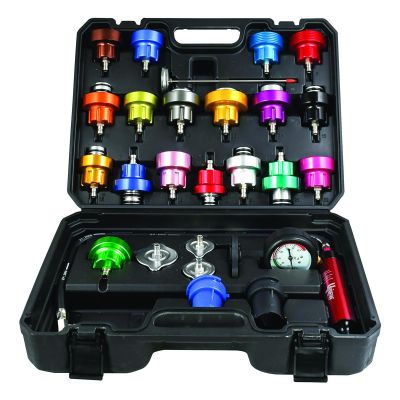 UVU575000 image(0) - UVIEW Universal Radiator Pressure Test Kit for Detecting Coolant System Leaks