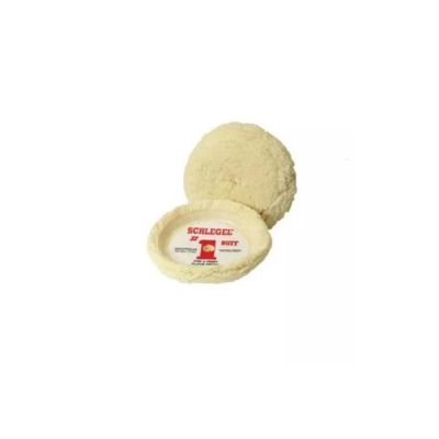 SGL175-C image(0) - Schlegel 175C Fast Change Buffing Pad, 1-1/2 in Dia, Hook and Loop Attachment, 100% Wool Pad