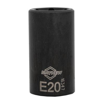 MAY16347 image(0) - Mayhew Mayhew E20 Inverted Torx® Socket Bit, 1/2-Inch Drive