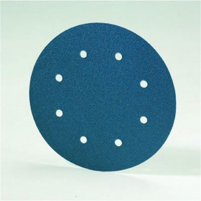 NOR23598 image(0) - Norton BlueFire 23598 H875 Series Vacuum Sanding Disc, 8 in, 36 Grit, Zirconia Alumina, NorGrip