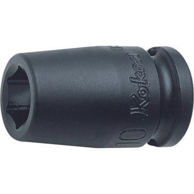KKN13400A-5-8 image(0) - Ko-ken USA 13400A-5/8 3/8 Sq. Dr. Socket 5/8 6 point Length 32mm