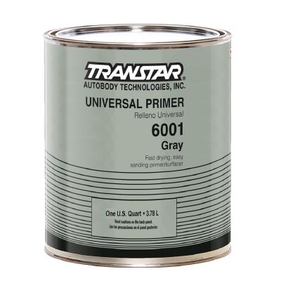 TRP6001 image(0) - Transtar Autobody Products 6001 - Universal Primer - 1 Gallon Can - Gray - 1:1-1 1/2 Mixing - 388 sq-ft/ Gallon at 1 mil Coverage