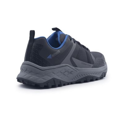 FSIA1220-10.5M image(1) - Avenger Work Boots AERO Trail - Men's  Low Top Shoe - Composite Toe - CT |EH |SR - Black / Blue - Size: 10.5 - D - (Regular)