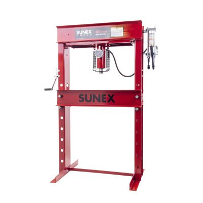 SUN5750 image(1) - SUNEX Sunex Tools 50 Ton Manual Hydraulic Shop Press