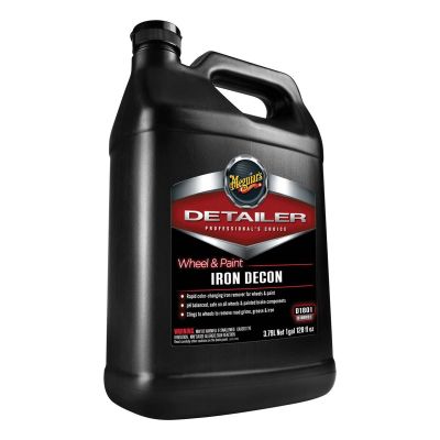 MEGD180101 image(0) - Meguiars Detailer D180101 Wheel and Paint Iron Decon, 1 gal Jug, Orange/Red, Liquid