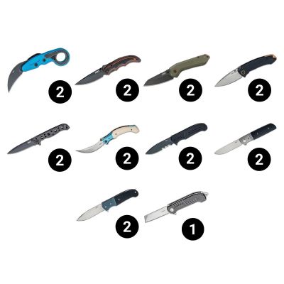 CRKISNBEST25 image(0) - CRKT (Columbia River Knife) 2025 ISN Show Best Seller Pre-Pack