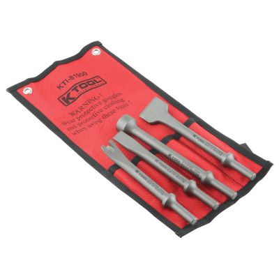 KTI81900 image(0) - K Tool International Pneumatic Bit Set 4 Piece in Pouch