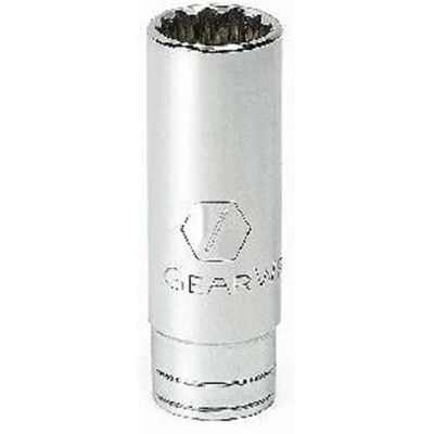 KDT80513 image(0) - GearWrench 3/8 Inch Drive 12 Point Deep SAE Socket 1/2 Inch