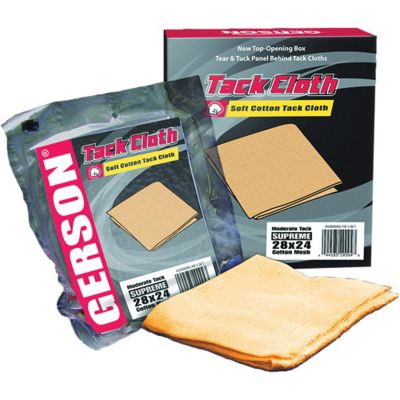 GEC020004G image(0) - Gerson Co. 020004G Supreme Tack Cloth, 36 in L x 18 in W, Gold