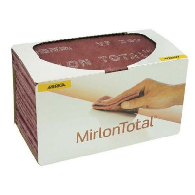 MRK18118446 image(0) - Mirka Abrasives Mirlon Total 18-118-446 18 Series Non-Woven Scuff Pad, 4-1/2 in W x 9 in L, 800 Grit