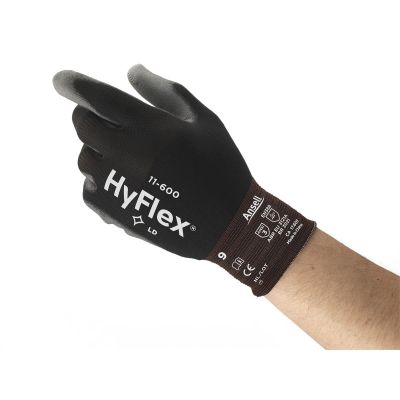 ASL205654 image(0) - Ansell GLOVE HYFLEX 11-600 LIGHT DUTY CUT RESISTANT SZ 10