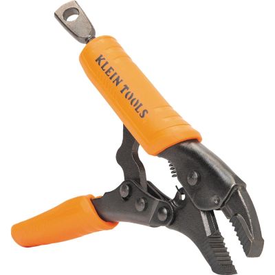KLE38602 image(0) - Klein Tools Curved Jaw Locking Pliers, 10-Inch