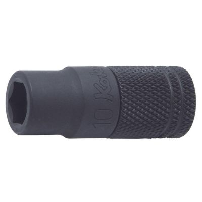 KKN165LM-45-13 image(0) - Ko-ken USA 165LM.45-13 1/4 Hex Dr. Slide Socket 13mm 6 point Length 45mm Ring Magnet