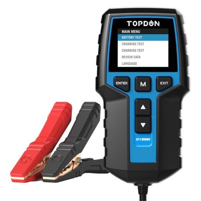 TOPCT100 image(0) - Topdon Auto Circuit Tester w/ Load Test, LCD, Polarity Alerts