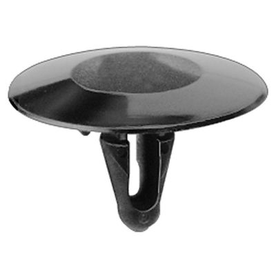 AVC18842 image(0) - AUVECO 18842 Single Head Type 6 Hood Insulation Retainer, 30 mm Dia Bottom Head, Nylon, Black