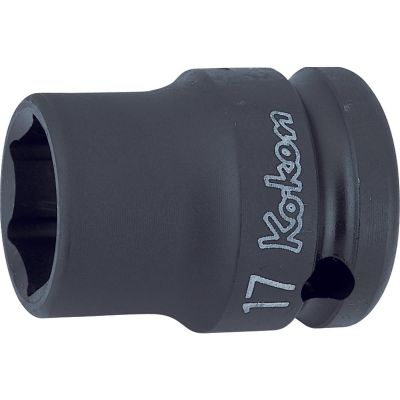 KKN14401M-14 image(0) - Ko-ken USA 14401M-14 1/2 Sq. Dr. Socket 14mm 6 point Length 38mm Thin walled