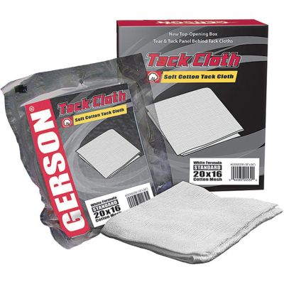 GEC020002W image(0) - Gerson Co. 020002W Standard Tack Cloth, 36 in L x 18 in W, White