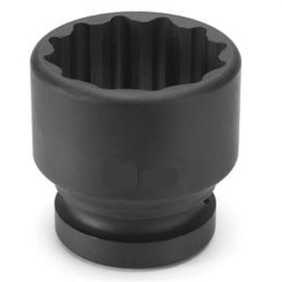 GRE62175M image(0) - Grey Pneumatic 1-1/2" Drive x 175mm Standard - 12 Point Socket