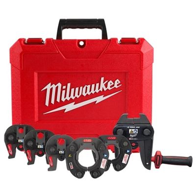 MLW49-16-2691SA image(0) - Milwaukee Tool � Inch &hyphen; 2 Inch IPS-ASP Press Jaw & Ring Kit for M18 FORCE LOGIC Long Throw Press Tool