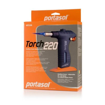 PTLGT220R image(0) - Portasol Red Med  Butane Torch 50-220 Wa
