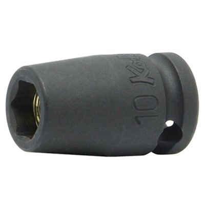 KKN13400MG-10 image(0) - Ko-ken USA 13400MG-10 3/8 Sq. Dr. Socket 10mm 6 point Length 32mm Magnet