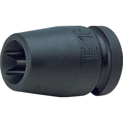 KKN14425-E20 image(0) - Ko-ken USA 14425-E20 1/2 Sq. Dr. Impact TORX E20 Socket - Length 38mm