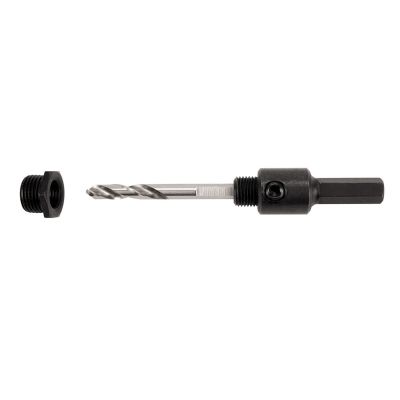 KLE31905 image(0) - Klein Tools Hole Saw Arbor with Adapter, 3/8-Inch