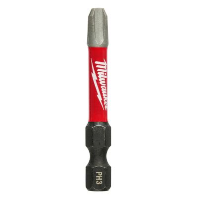 MLW48-32-4463 image(0) - Milwaukee Tool SHOCKWAVE 2&rdquo; Impact Phillips #3 Power Bit