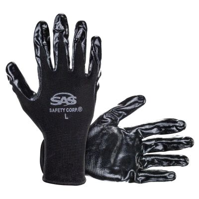 SAS640-1911 image(0) - SAS Safety PawZ Nitrile Coated Palm Gloves - 2X-Large